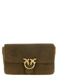 Pinko Women 'Love One Slouchy' Classic Green Shoulder Bag