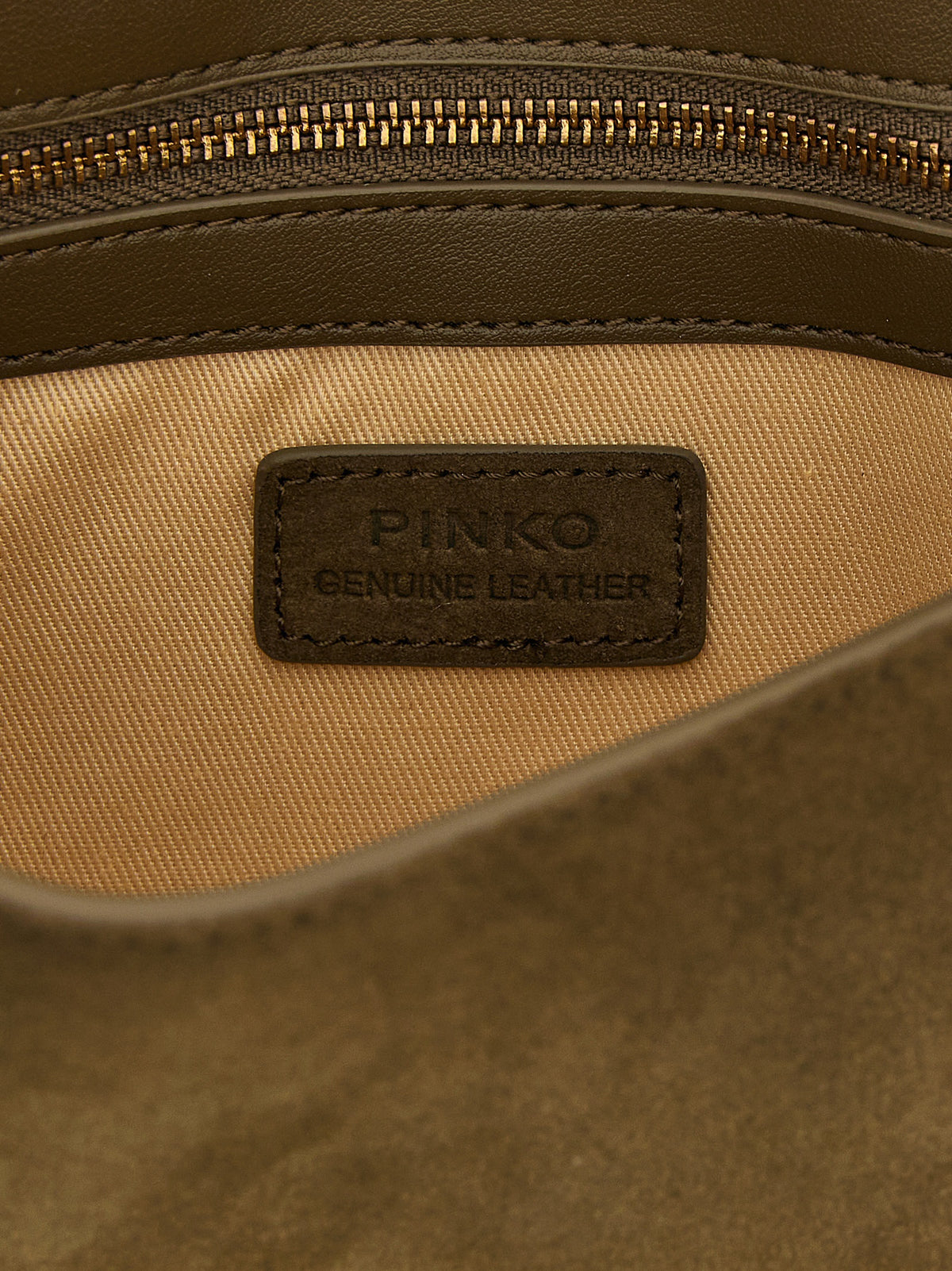 Pinko Women 'Love One Slouchy' Classic Green Shoulder Bag