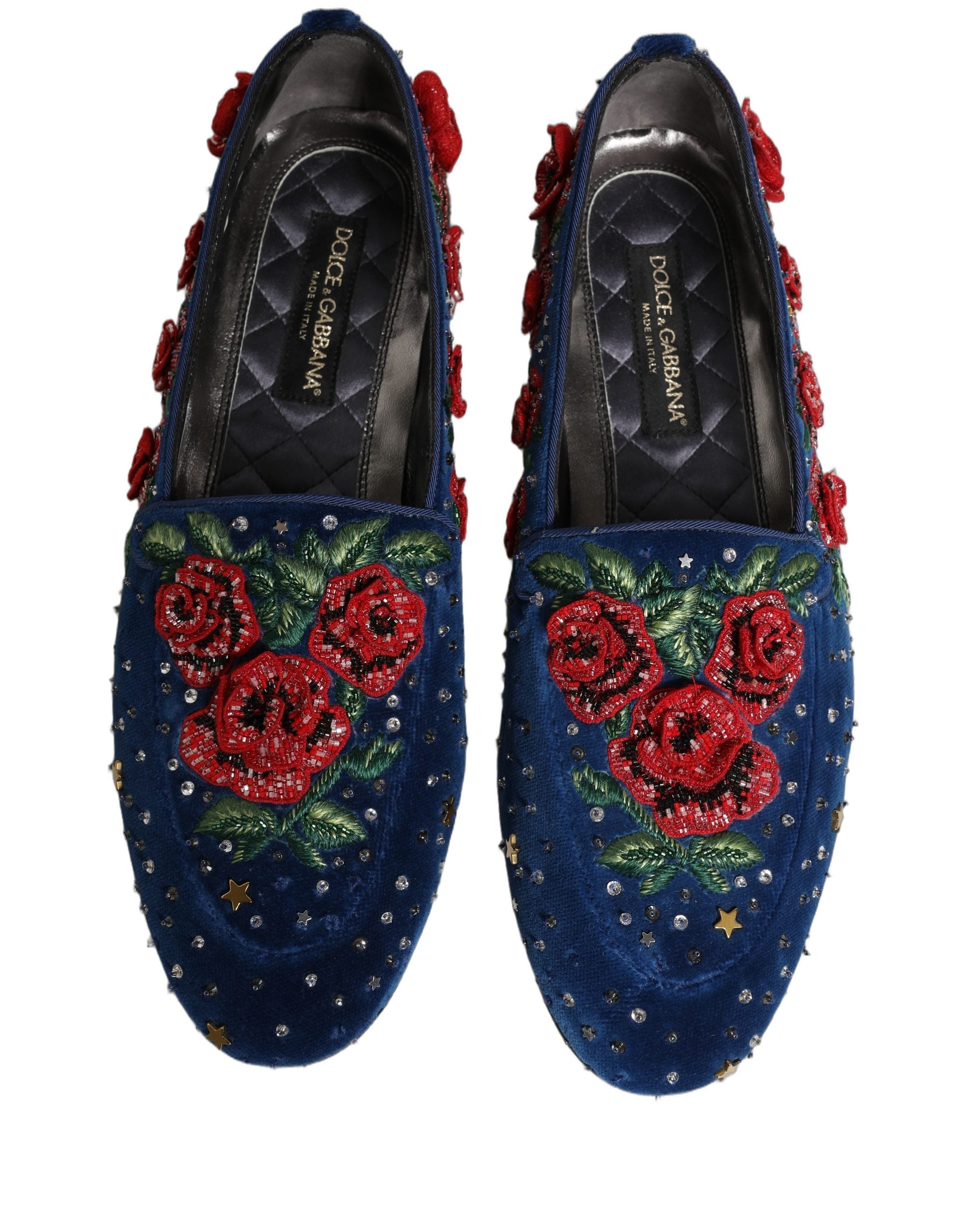 Dolce & Gabbana Blue Velvet Floral Slip On Dress Loafers Men's Shoes Bluefly Dolce & Gabbana Blue Velvet Floral Slip On Dress Loafers Men's Shoes Bluefly