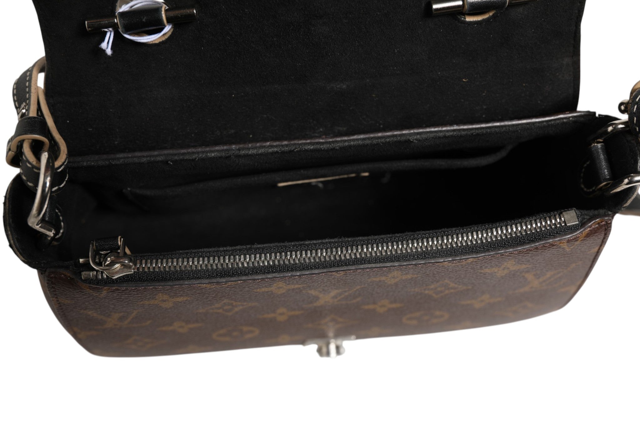 Louis Vuitton Calfskin Monogram Chain It Bag PM Women's Black (Authentic Pre-Loved)