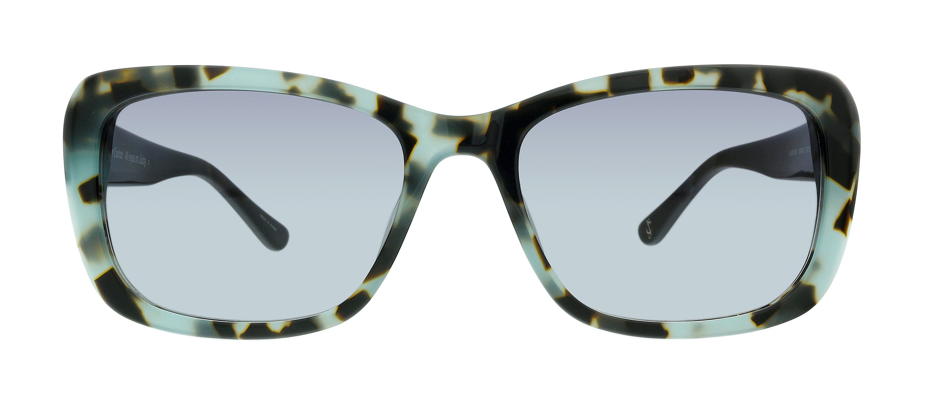 Juicy Couture Green Havana Rectangle JU 613/G/S 9O 0XGW Sunglasses