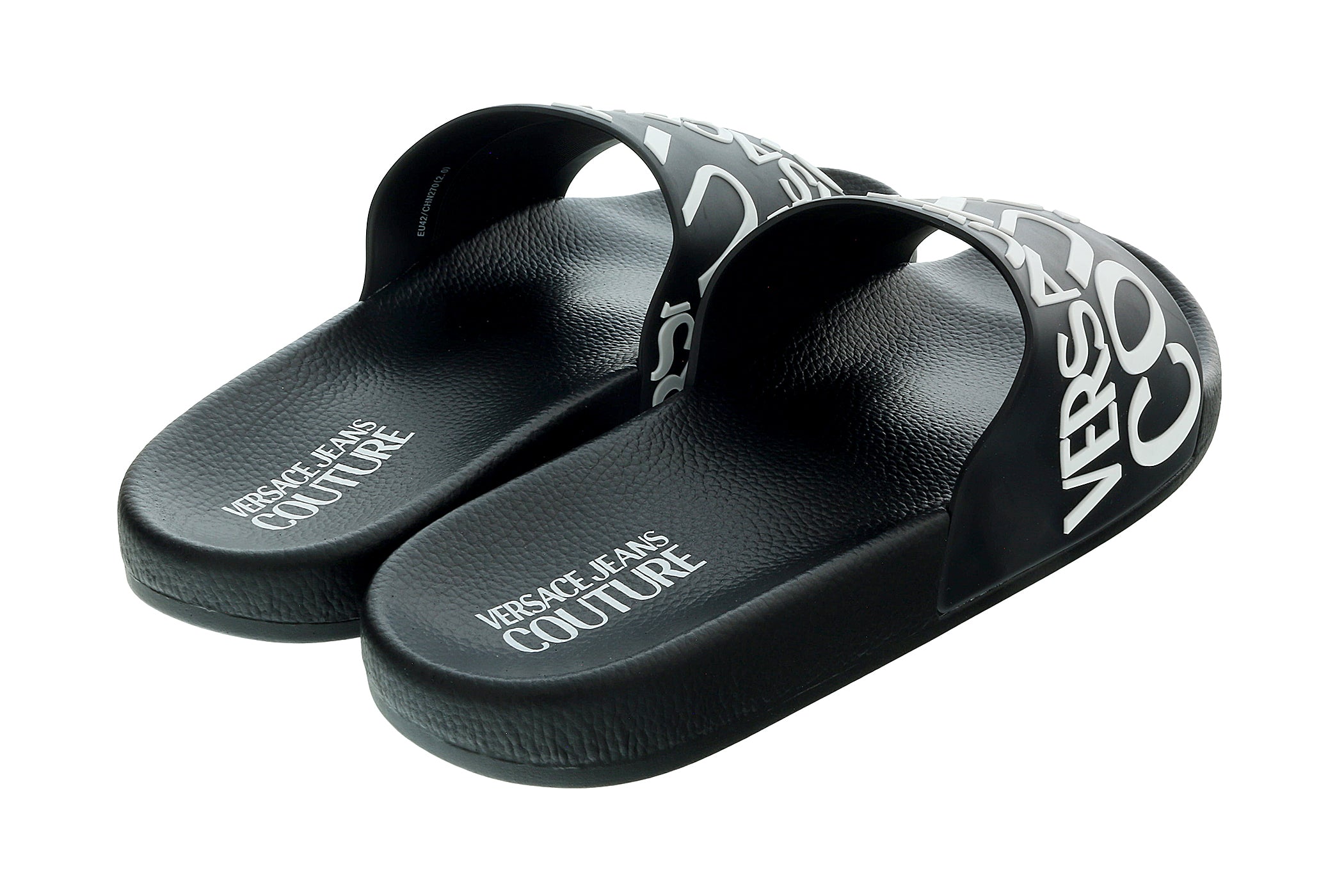 Versace Jeans Couture Bold Monochrome Logo Slides