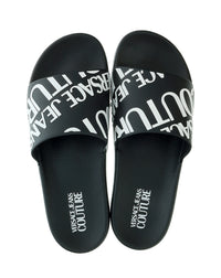 Versace Jeans Couture Bold Monochrome Logo Slides