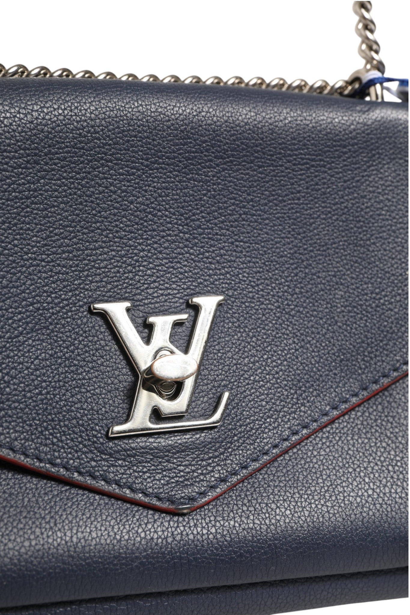 Louis Vuitton Mylockme Leather Chain Shoulder Women's Bag (Authentic Pre-Loved)