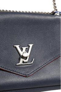 Louis Vuitton Mylockme Leather Chain Shoulder Women's Bag (Authentic Pre-Loved)