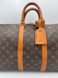 Louis Vuitton LOUIS VUITTON KEEPALL 45 Monogram Handbag (Authentic Pre-Loved)