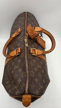 Louis Vuitton LOUIS VUITTON KEEPALL 45 Monogram Handbag (Authentic Pre-Loved)