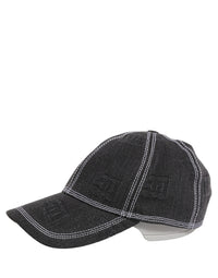 Dolce & Gabbana Men Black Cotton 6 Panel Baseball Capello Men's Hat
