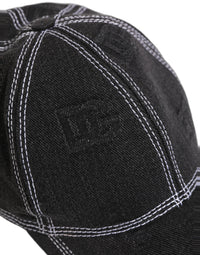 Dolce & Gabbana Men Black Cotton 6 Panel Baseball Capello Men's Hat