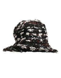 Dolce & Gabbana Women Multicolor Acrylic Tweed Bucket Capello Women's Hat