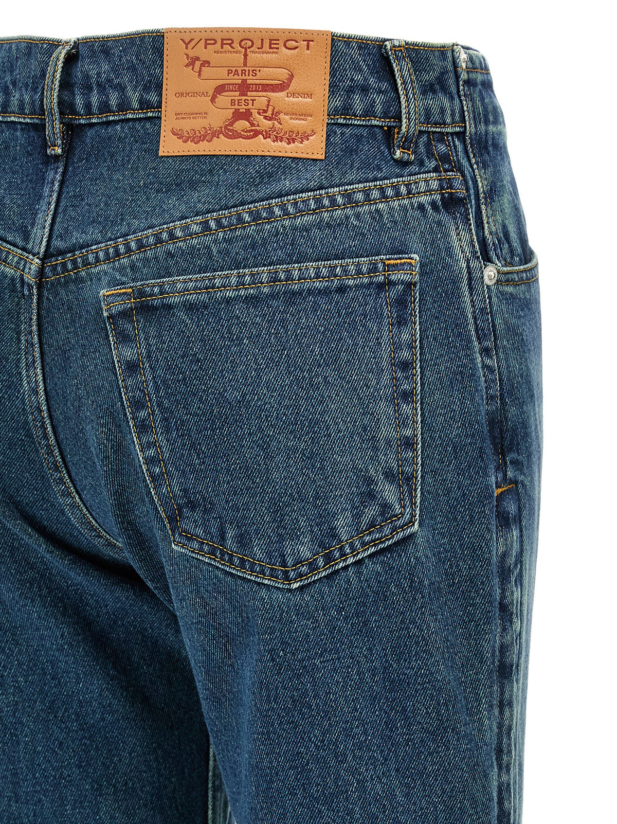Y/PROJECT Y/Project Women 'Evergreen Hook And Eye' Jeans