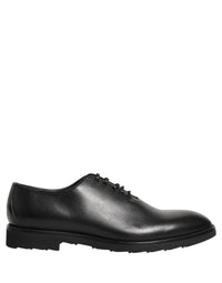 Dolce & Gabbana Dolce & Gabbana Black Leather Men Oxford Dress Formal Men's Shoes