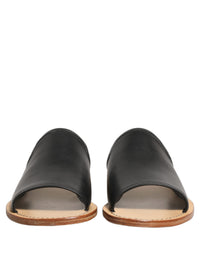 Dolce & Gabbana Dolce & Gabbana Brown Leather Slides Sandals Flats Men Men's Shoes