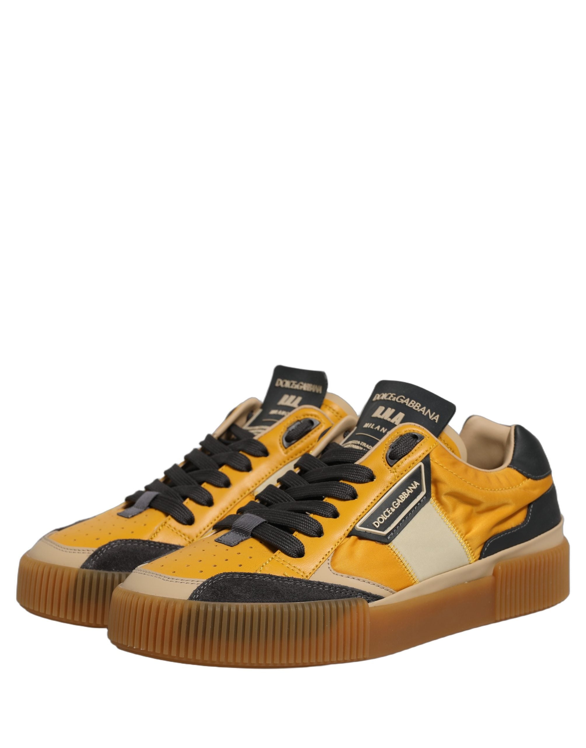 Dolce & Gabbana Multicolor MIAMI Low Top Men Sneakers Men's Shoes