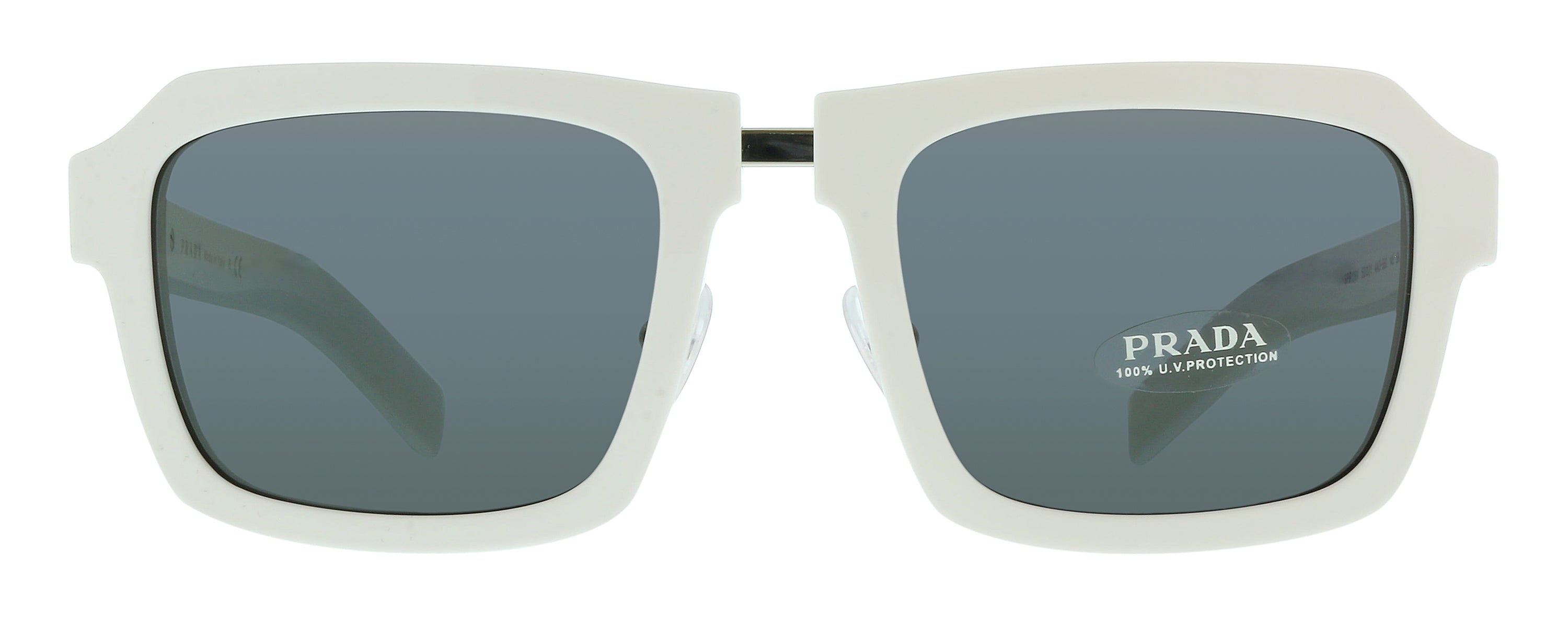 Prada White Square 0PR 09XS 4AO5S0 Sunglasses