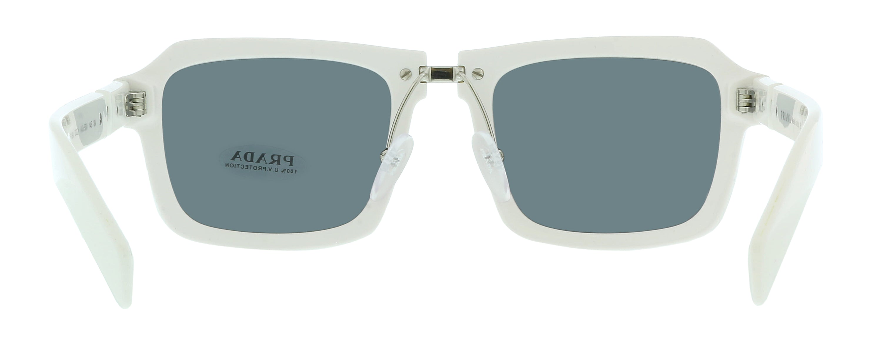 Prada White Square 0PR 09XS 4AO5S0 Sunglasses