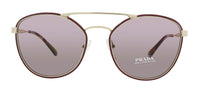 Prada Bordeaux Round 0PR 63TS VIY6X1 Sunglasses