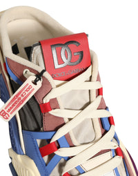 Dolce & Gabbana Multicolor Low Top Airmaster Sneakers Men's Shoes