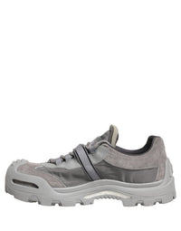 Dolce & Gabbana Gray Airmaster Panelled Low Top Men Sneakers Men's Shoes
