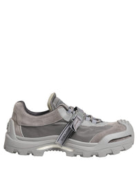 Dolce & Gabbana Gray Airmaster Panelled Low Top Men Sneakers Men's Shoes