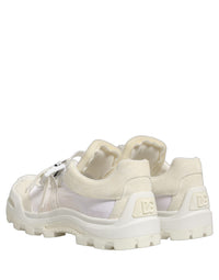 Dolce & Gabbana White Airmaster Panelled Low Top Men Sneakers Men's Shoes