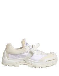 Dolce & Gabbana White Airmaster Panelled Low Top Men Sneakers Men's Shoes