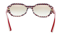 Prada Tortoise/Red Oval 0PR 20VS 5144O0 Sunglasses
