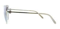 Emporio Armani Silver Cateye 0EA2115 30151A Sunglasses
