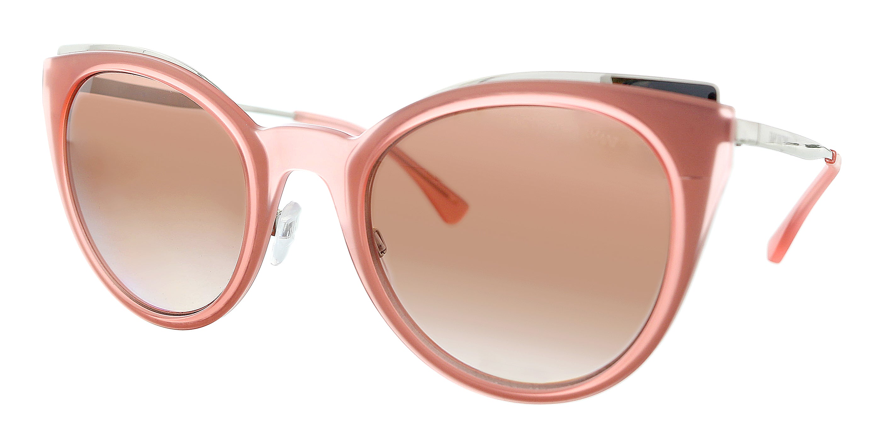 Emporio Armani Pink Silver Cateye 0EA2063 321613 Sunglasses