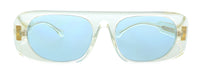 Burberry Transparent Yellow Rectangle 0BE4322 387980 Sunglasses