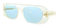 Burberry Transparent Yellow Rectangle 0BE4322 387980 Sunglasses