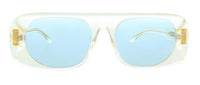 Burberry Transparent Yellow Rectangle 0BE4322 387980 Sunglasses