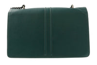 Pierre Cardin Teal Leather Medium Structured Shoulder Bag