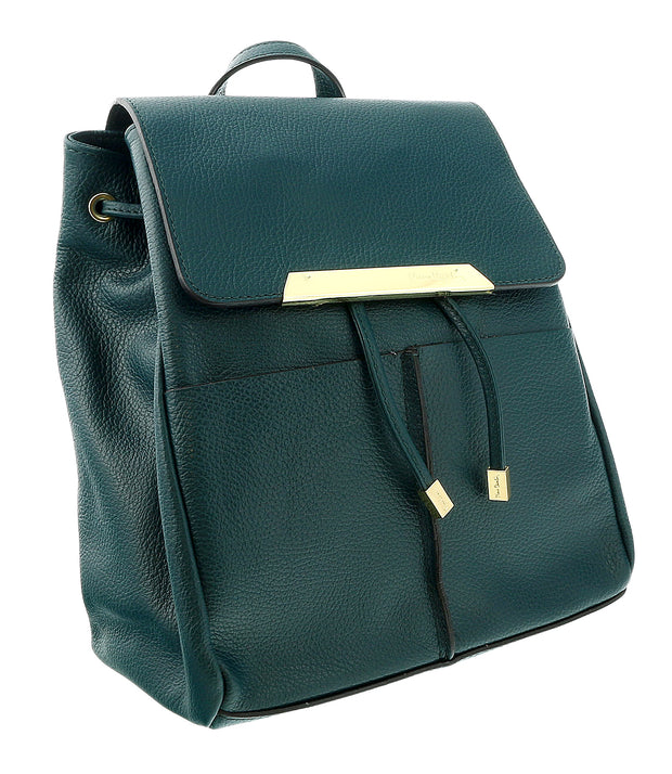 Pierre Cardin Octanium Leather Classic Medium Fashion Backpack