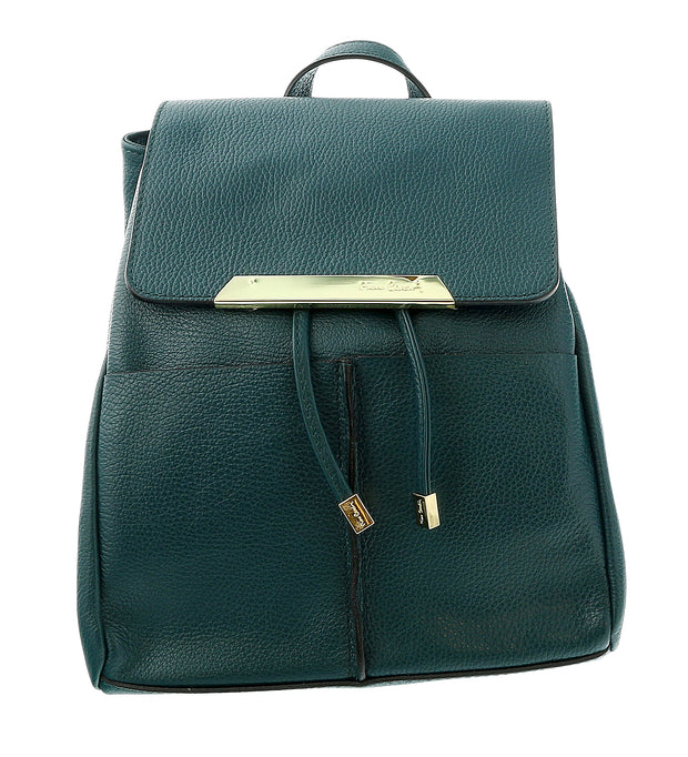 Pierre Cardin Octanium Leather Classic Medium Fashion Backpack