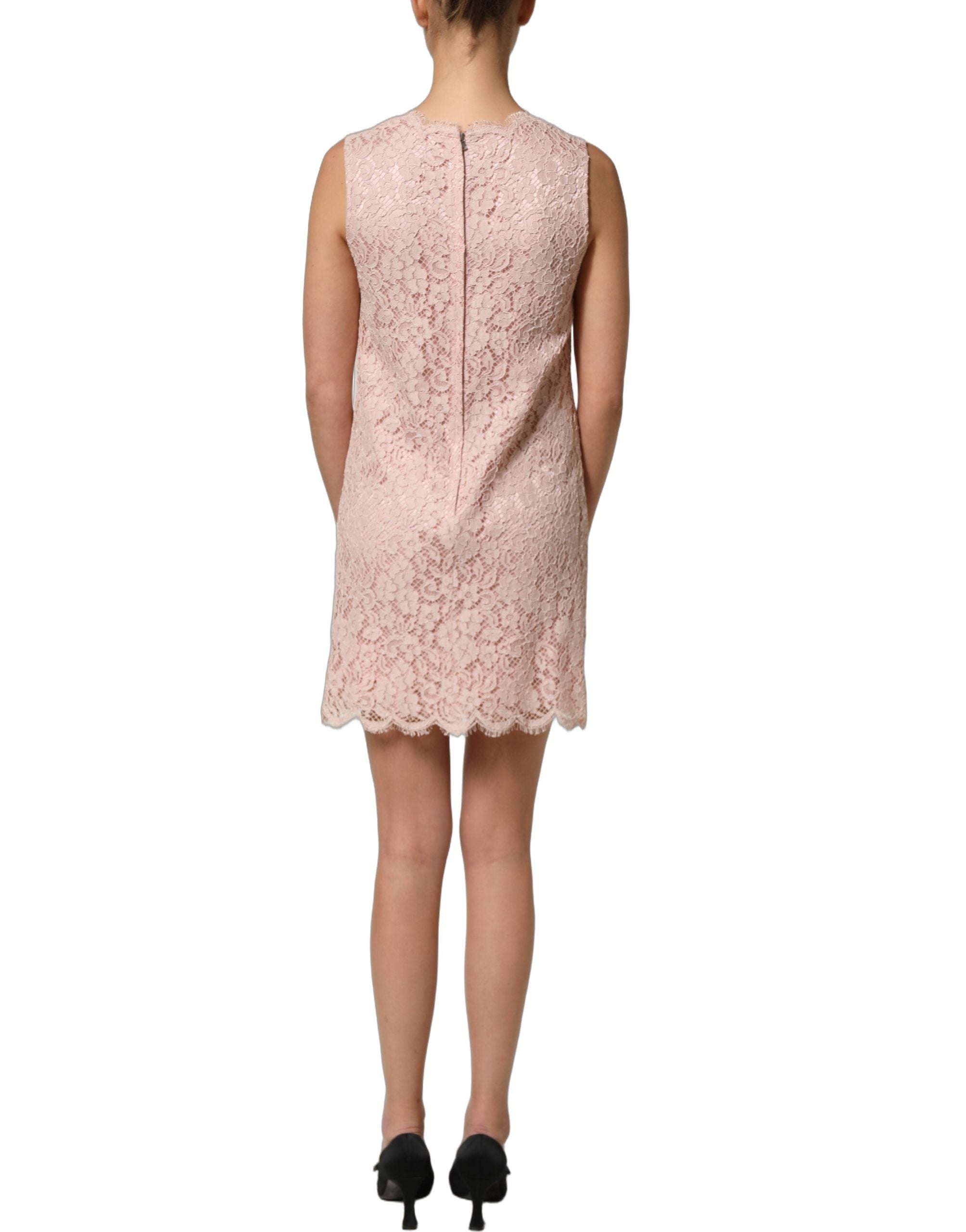 dolce gabbana floral lace dress Dolce & Gabbana Floral Lace Dress | White