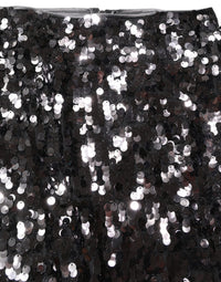 Dolce & Gabbana Dolce & Gabbana Brown Sequinned Embellished PencilCut Women's Skirt