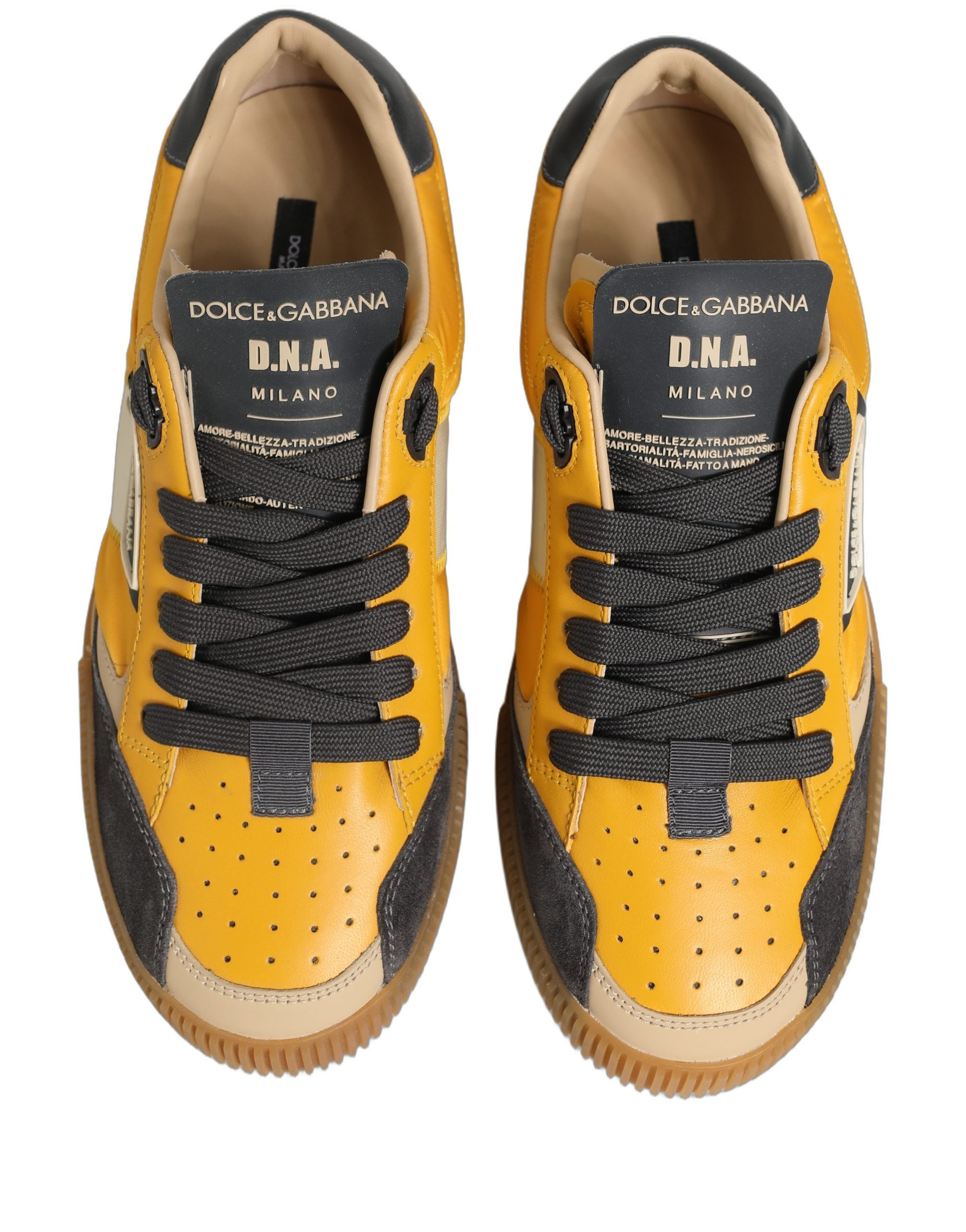 Dolce & Gabbana Dolce & Gabbana Multicolor MIAMI Low Top Sneakers Men's Shoes