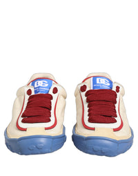 Dolce & Gabbana Dolce & Gabbana Multicolor Old Runner Lace Up Sneakers Men's Shoes