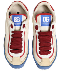 Dolce & Gabbana Dolce & Gabbana Multicolor Old Runner Lace Up Sneakers Men's Shoes
