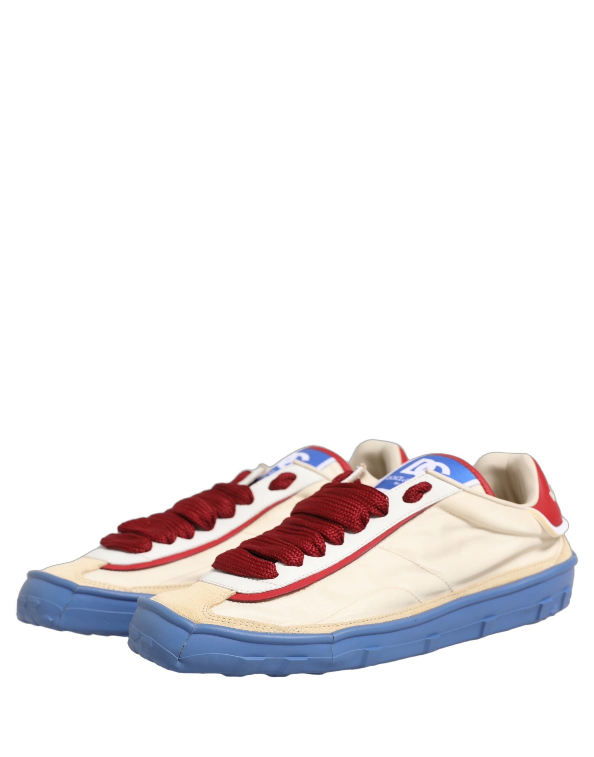 Dolce & Gabbana Dolce & Gabbana Multicolor Old Runner Lace Up Sneakers Men's Shoes
