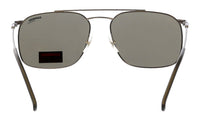 Carrera Ruthenium Black Rectangle CA186S Sunglasses