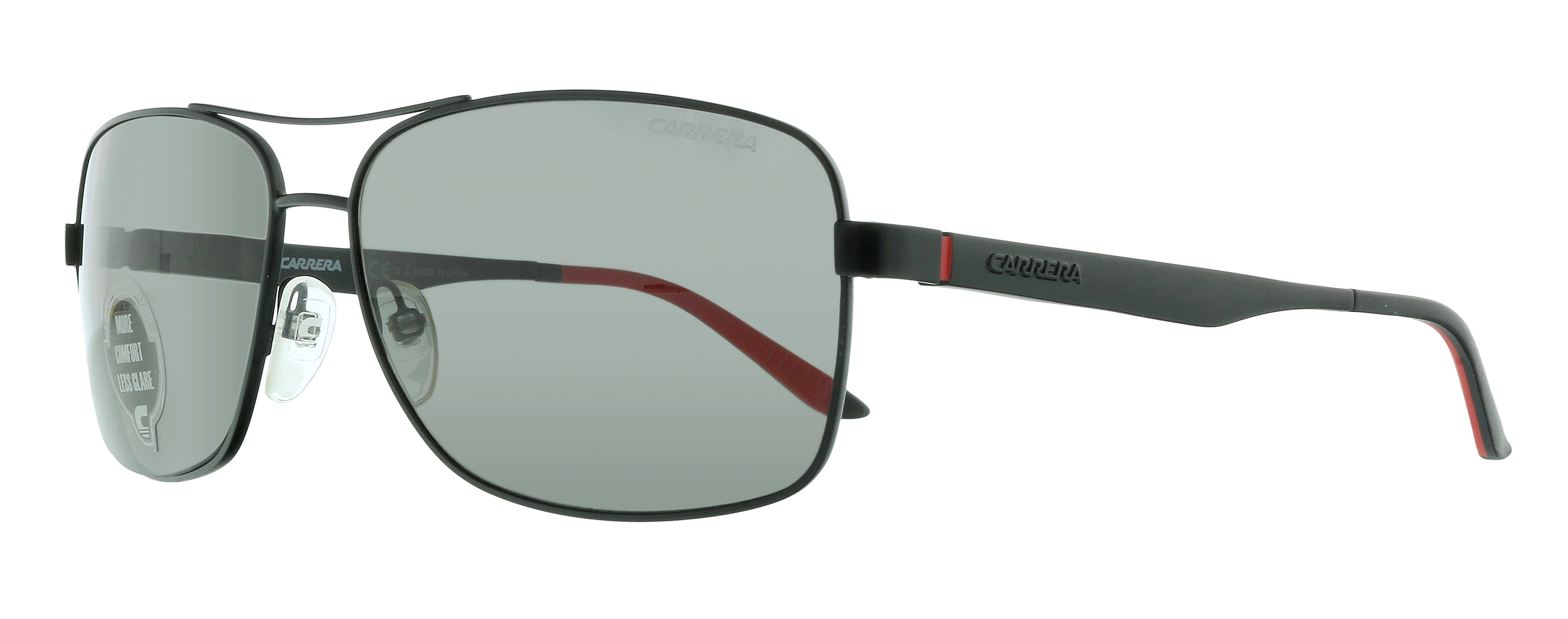Carrera Matte Black Square CA8014S Sunglasses
