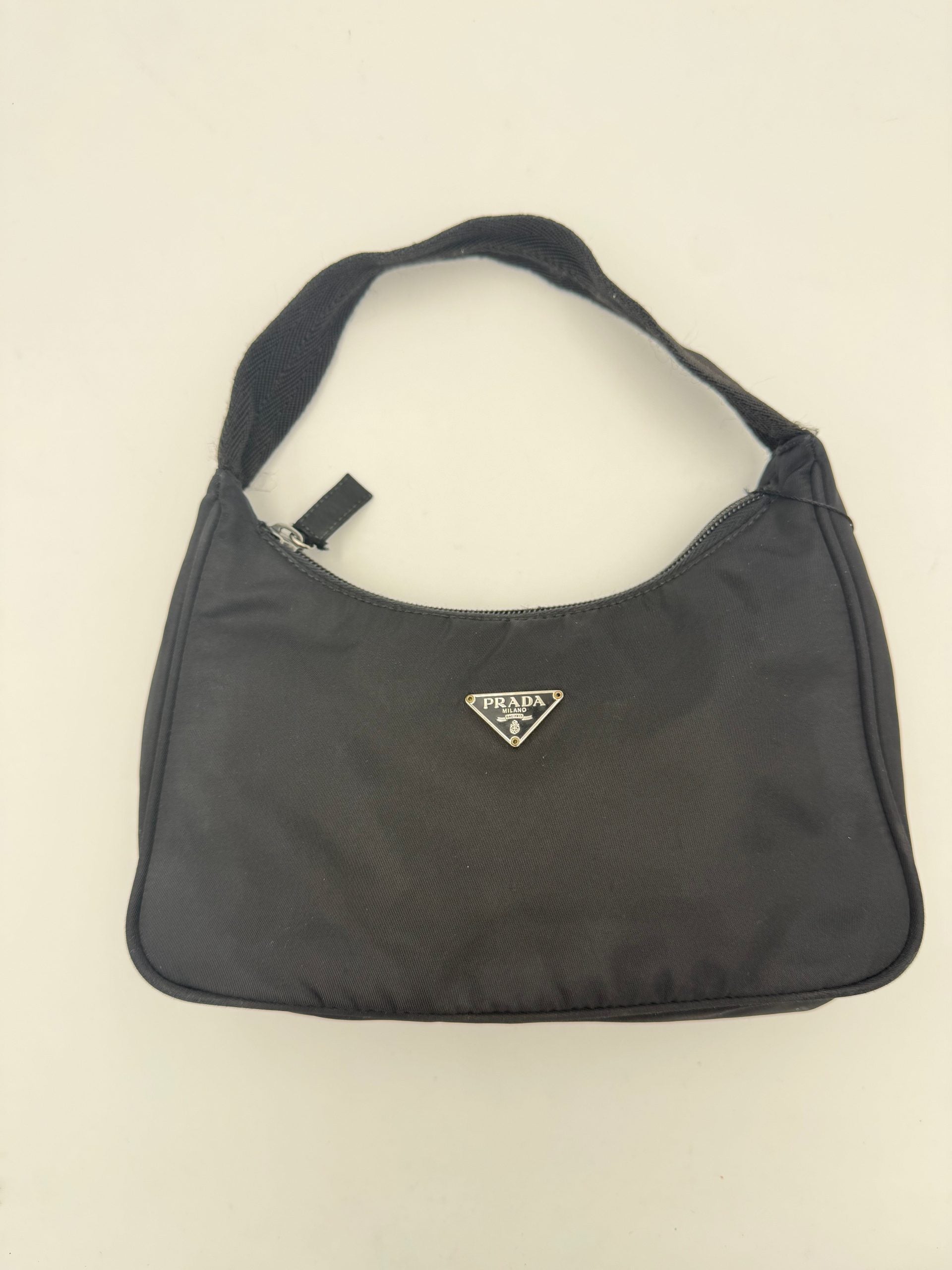 Prada Bicolor Nylon Women's Handbag (Authentic Pre-Loved)