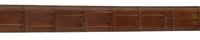 Pierre Cardin Brown Embossed Classic Buckle Adjustable Belt Adjustable Mens Belt-