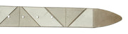 Pierre Cardin Distressed Taupe Classic Silver D-Ring Adjustable Belt Adjustable Mens Belt-