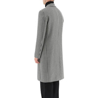 Alexander Mcqueen Pied-De-Poule Wool Coat Men