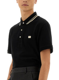 Valentino Men Piquet Polo