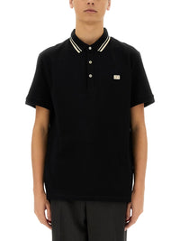 Valentino Men Piquet Polo