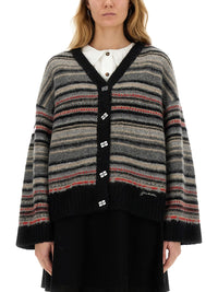 Ganni Women Boxy Fit Cardigan